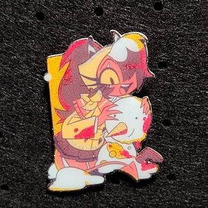 Sallie May Glitter Pin - Helluva Boss